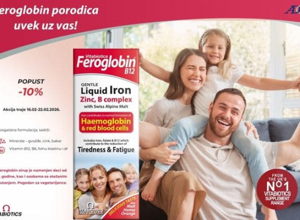 Feroglobin sirup - akcijska cena